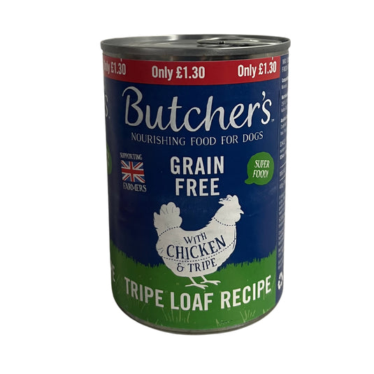 Butcher's Grain free with Chicken & Tripe 400g