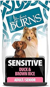 Burns Natural Adult/Senior Dry Dog Food - Sensitive Duck & Brown Rice