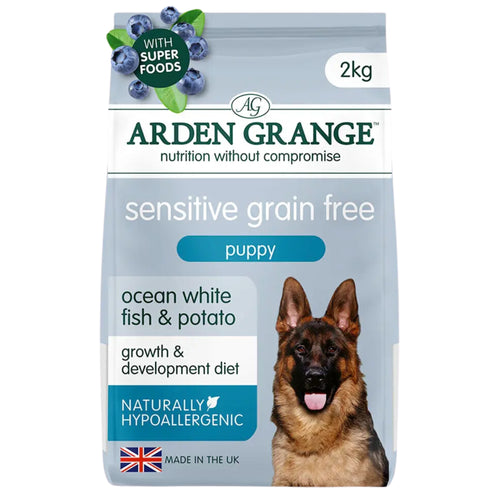 Arden Grange Sensitive Puppy Dry Food - Ocean White Fish & Potato