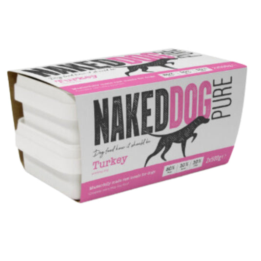 Naked Dog Turkey 2×500g