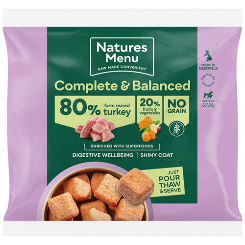 Natures Menu 80/20 Turkey 1kg