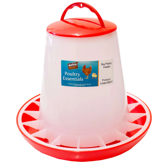 Extra Select Plastic Chicken Feeder 3kg