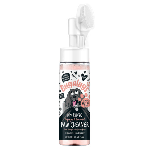 Bugalugs Papaya & Coconut No Rinse Paw Cleaner 200ml