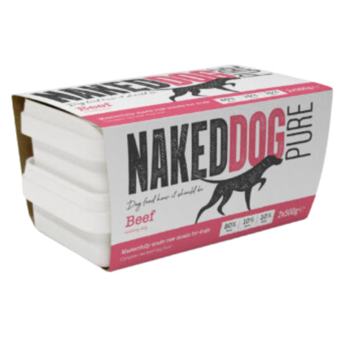 Naked Dog Beef Pure 2x500g