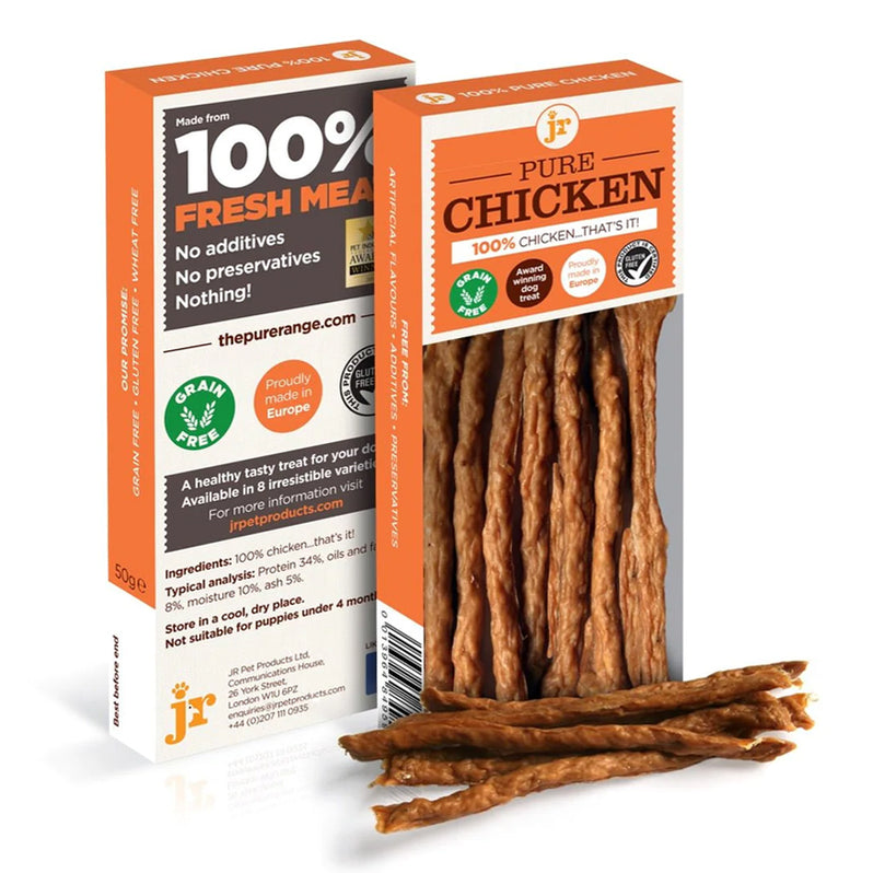 Load image into Gallery viewer, JR Pure Chicken Sticks 50g
