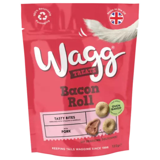 Wagg Bacon Roll 125g