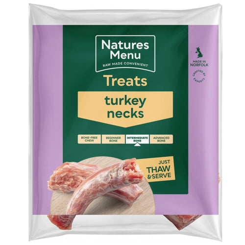 Natures Menu Turkey Necks 2 Pieces