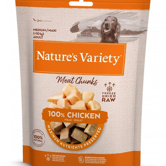 Nature's Variety Freeze Dried Chicken Chunks 50g