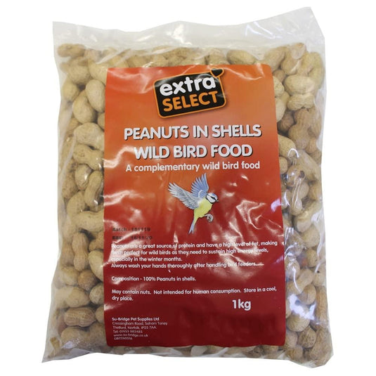 Extra Select Peanuts in Shells Wild Bird 1kg