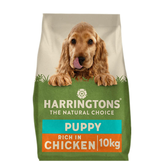 Harringtons Puppy Dry Dog Food - Chicken & Rice - 10kg