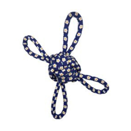 Cotton Knotted Fling and Ball 28cm