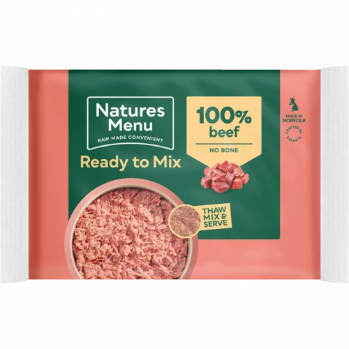 Natures Menu Beef Raw Mixer Freeflow