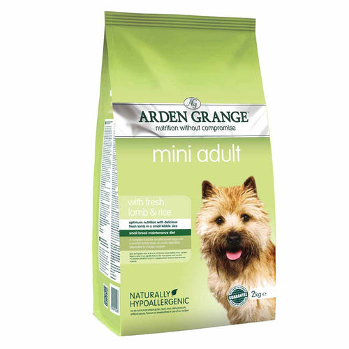 Arden Grange Mini Adult Dry Dog Food - Lamb 2kg