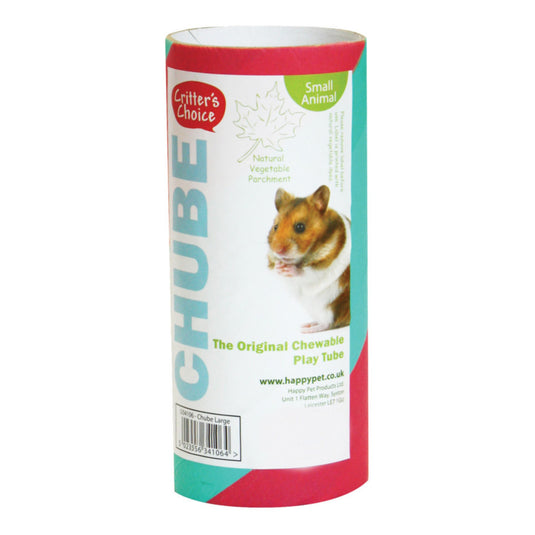 Critters Choice Chube natural chew toy for small animals and rodents