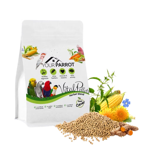 Your Parrot Herbal Blend Vital Pellets | Complete Parrot Food