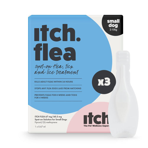 Itch Small Dog Flea & Tick Spot-On Treatment for dogs up to 10kg