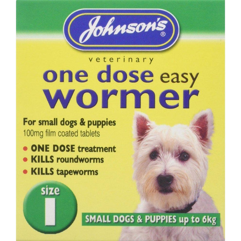 Load image into Gallery viewer, Johnson&#39;s Dog Wormer &lt;8kg
