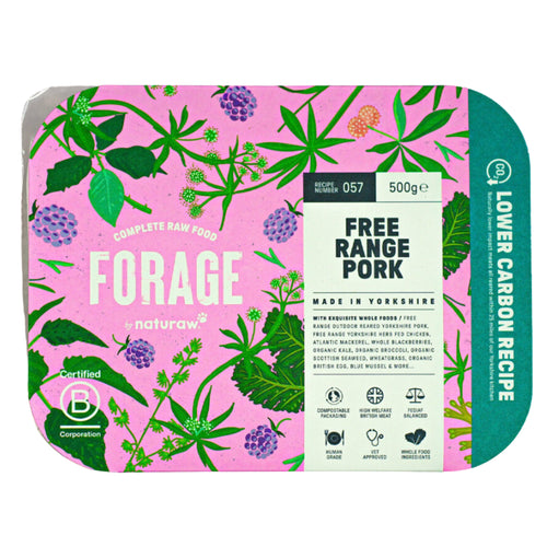 Naturaw Forage Free Range Pork 500g