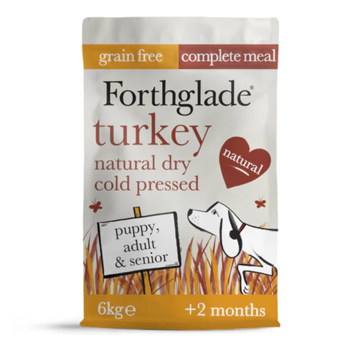 Forthglade Cold Pressed Dry Dog Food - Turkey With Vegetables