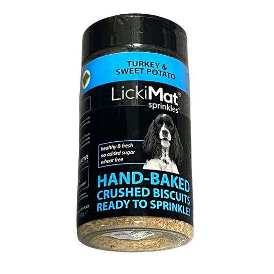 LickiMat Sprinkles - Turkey & Sweet Potato - 150g