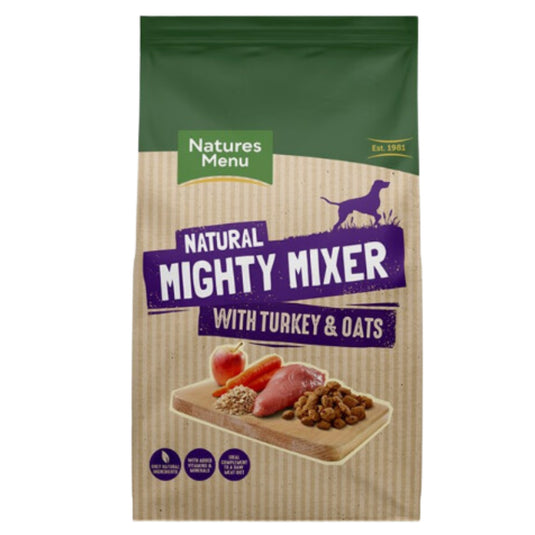 Natures Menu Mighty Mixer Turkey & Oats 2kg