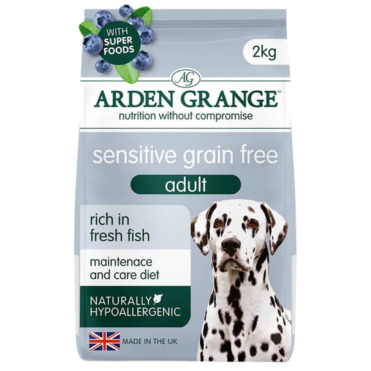 Arden Grange Sensitive Adult Dry Dog Food - Ocean White Fish & potato