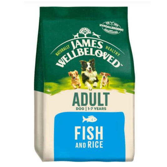 James Wellbeloved Adult Dry Dog Food - Fish & Rice