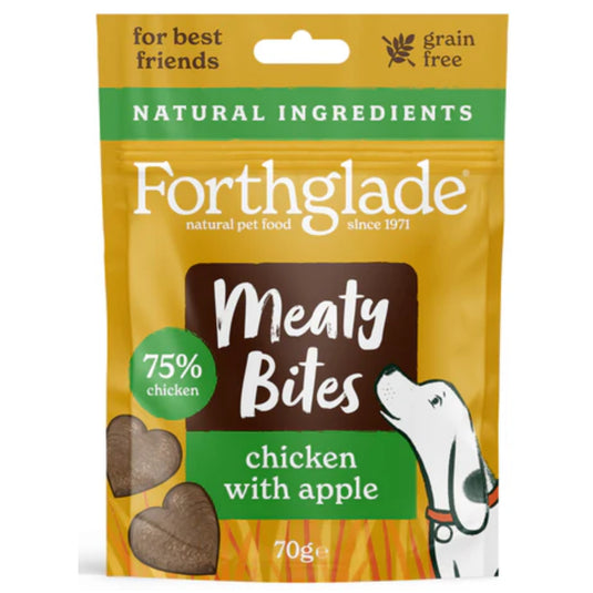 Forthglade Meaty Bites Chicken & Apple 70g