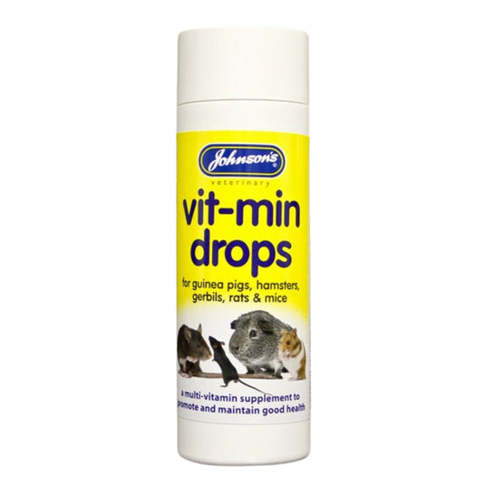 Johnson's Guinea Pig & Hamster Vitamin Drops 100ml