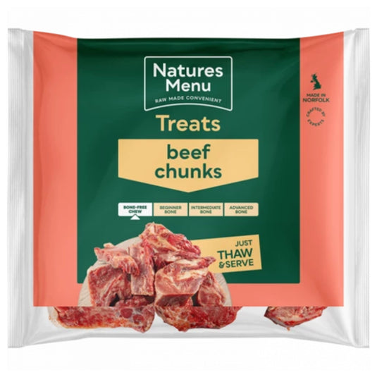 Natures Menu Beef Chunks 1kg