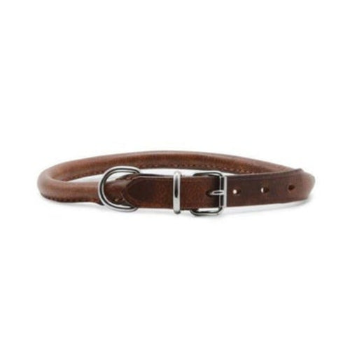 Ancol Heritage Collection Real Leather Collar L:45-54cm