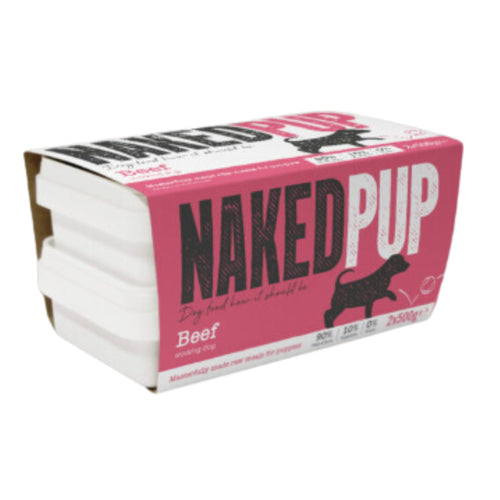 Naked Pup Beef 2x500g