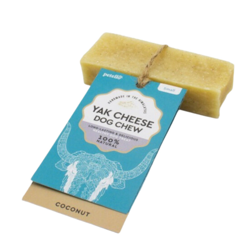 Load image into Gallery viewer, Petello Yak Cheese &amp; Coconut Dog Chew – Natural, Long-Lasting, and Healthy Treat for Dogs
