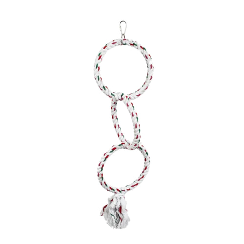 Cotton Hoops Rope for Medium Parrots Size Parrots