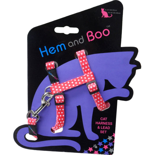 Spotty Cat Harness and Lead Set – Comfortable & Secure for Daily Walks