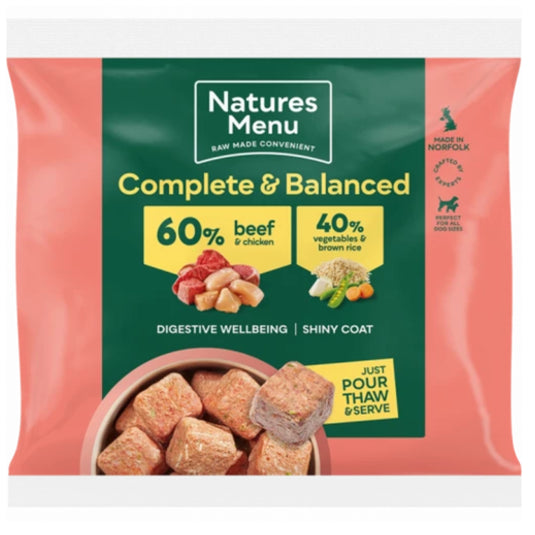 Natures Menu 60/40 Beef & Chicken 1kg