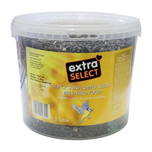 Extra Select Black Sunflower Wild Bird Food 5L