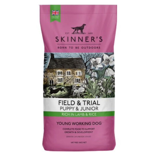 Skinners Working Puppy Dry Food - Lamb & Rice