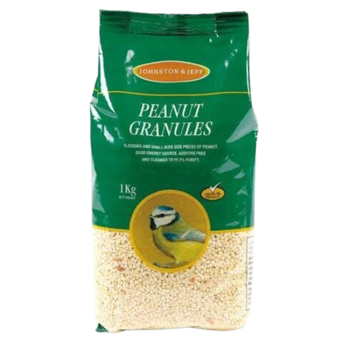 Johnston & Jeff Bird Food Peanut Granules 1kg