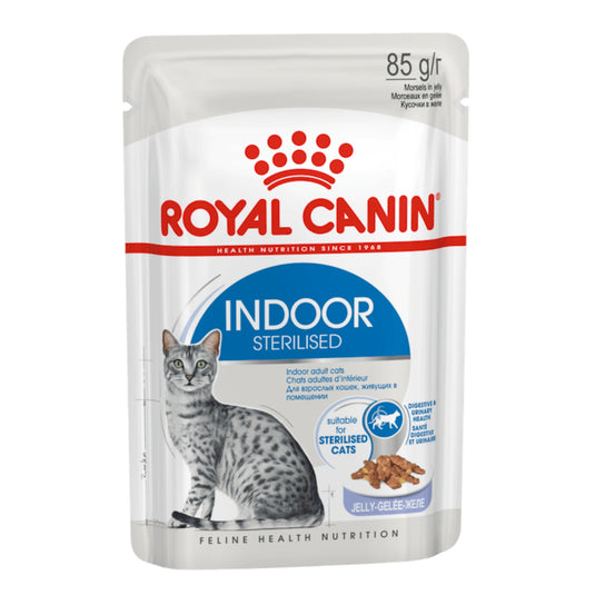 Royal Canin Indoor Sterilised in Gravy 12x85g