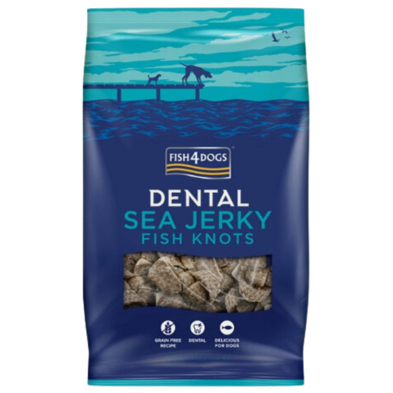 Load image into Gallery viewer, Fish4Dogs Dental Sea Jerky Knots
