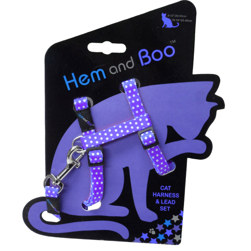 Load image into Gallery viewer, Spotty Cat Harness and Lead Set – Comfortable &amp; Secure for Daily Walks
