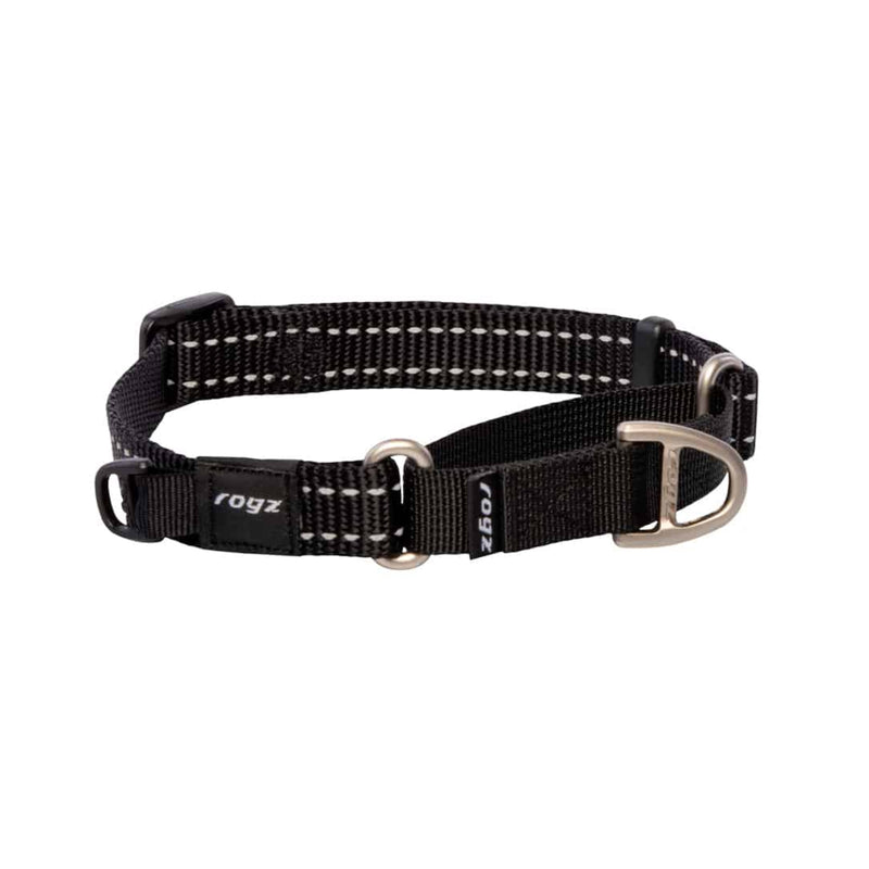 Load image into Gallery viewer, Rogz Utility Classic Reflective Dog Collar – Strong, Adjustable &amp; Comfortable Everyday Collar for Dogs
