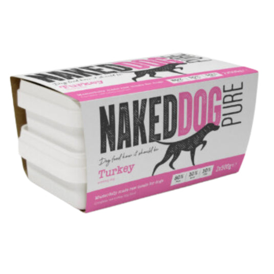 Naked Dog Turkey Pure 2×500g