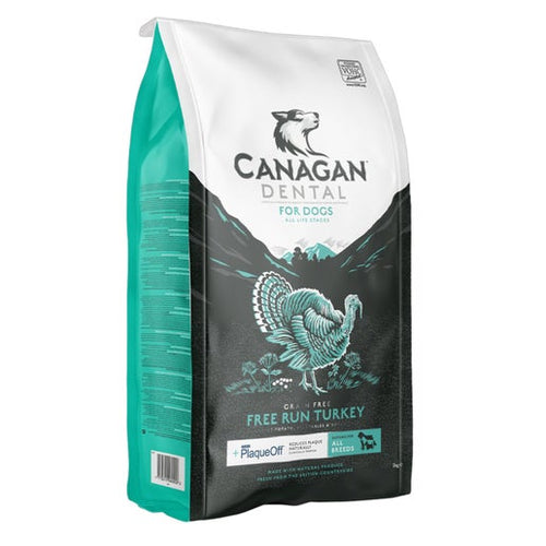 Canagan Dental Dry Dog Food - Free Run Turkey