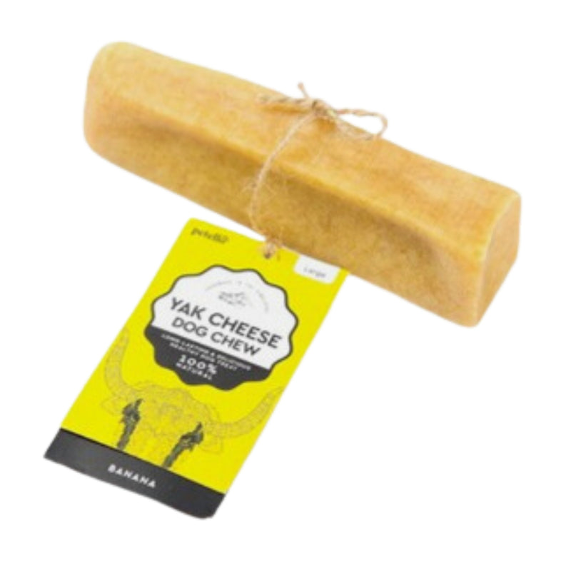 Load image into Gallery viewer, Petello Yak Cheese &amp; Banana Dog Chew – Natural, Long-Lasting, and Healthy Treat for Dogs
