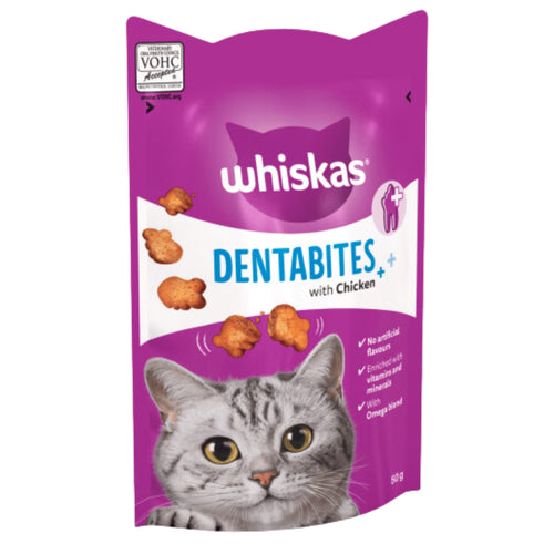 Whiskas Dentabites Chicken 50g