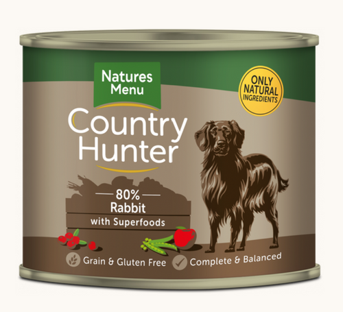 Natures Menu Country Hunter Rabbit with Superfood 600g