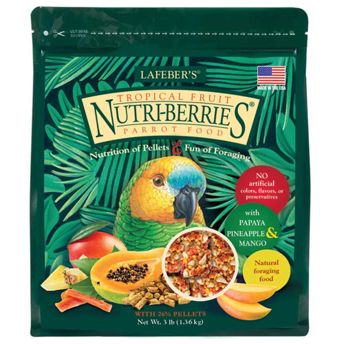 Lafeber's Tropical Fruit Parrot Nutri-Berries 1.36Kg