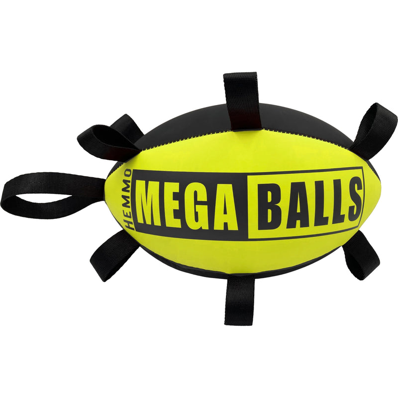 Load image into Gallery viewer, Pick Me Up Rugby Ball 9&quot; – Large, Easy-Grab Dog Toy for Interactive Play
